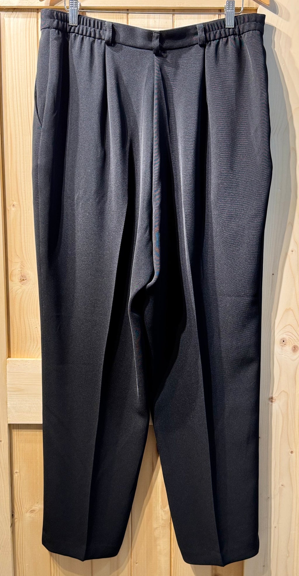 TANJAY BLACK DRESS PANTS- Consigned with VARDO Vintage & Valuables vvvardo.ca (Copy)