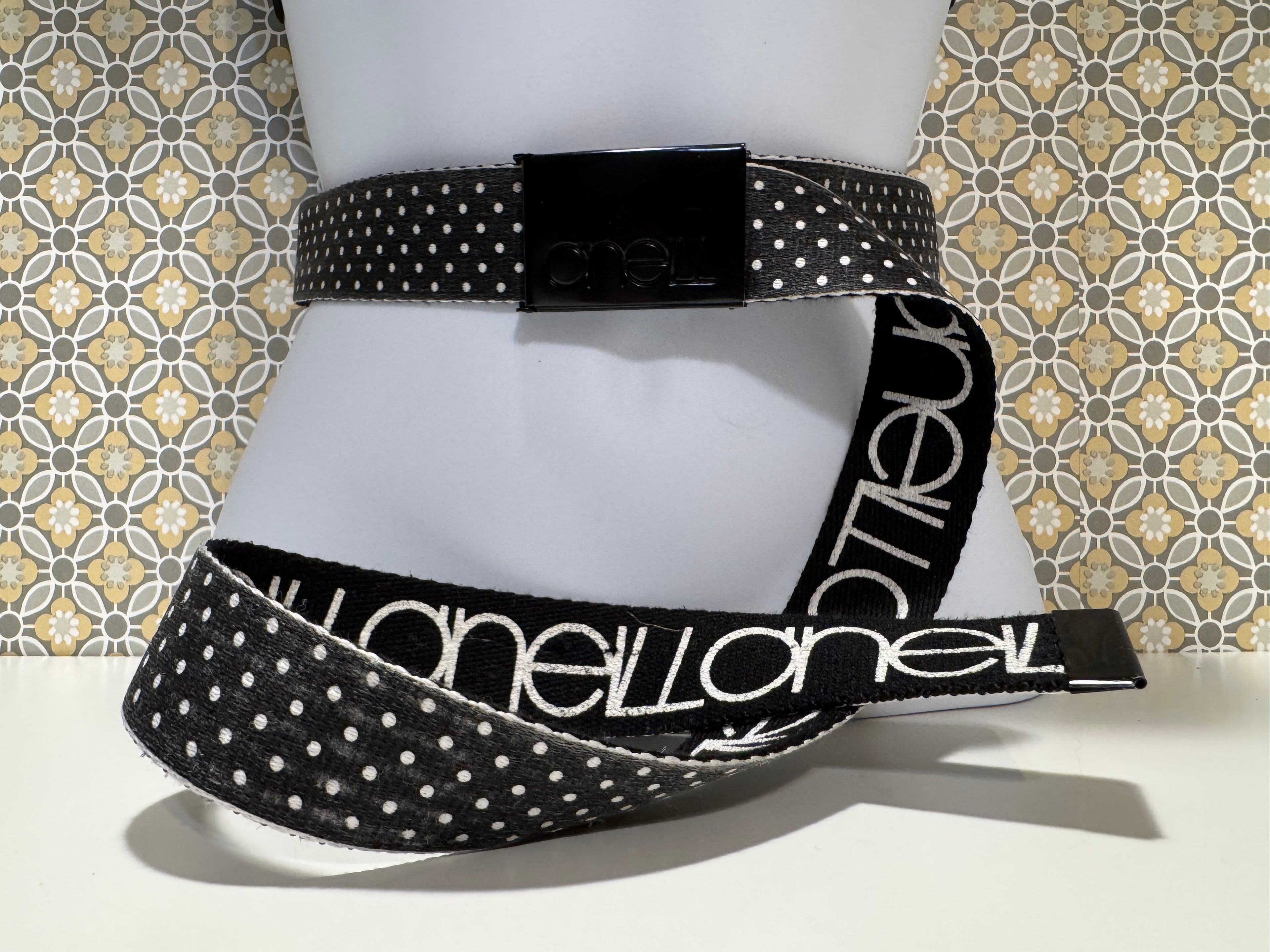 O'NEIL LOGO BELT - Consigned with VARDO Vintage & Valuables vvvardo.ca