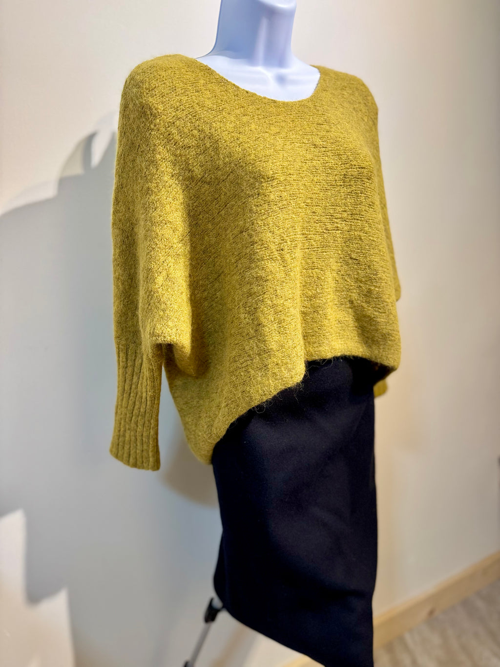 EILEEN FISHER SUPERFINE ALPACA SWEATER- Consigned with VARDO Vintage & Valuables vvvardo.ca