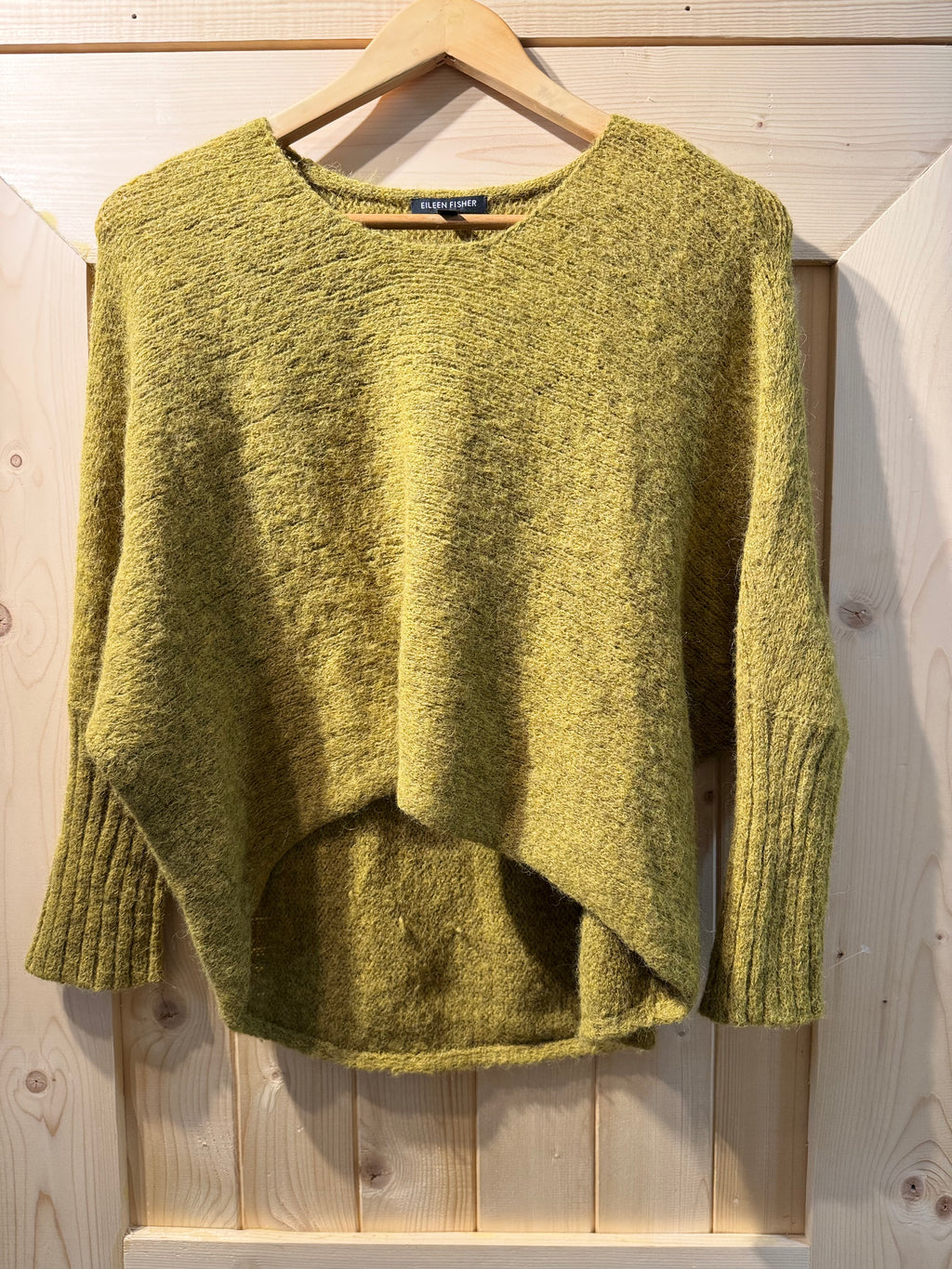 EILEEN FISHER SUPERFINE ALPACA SWEATER- Consigned with VARDO Vintage & Valuables vvvardo.ca