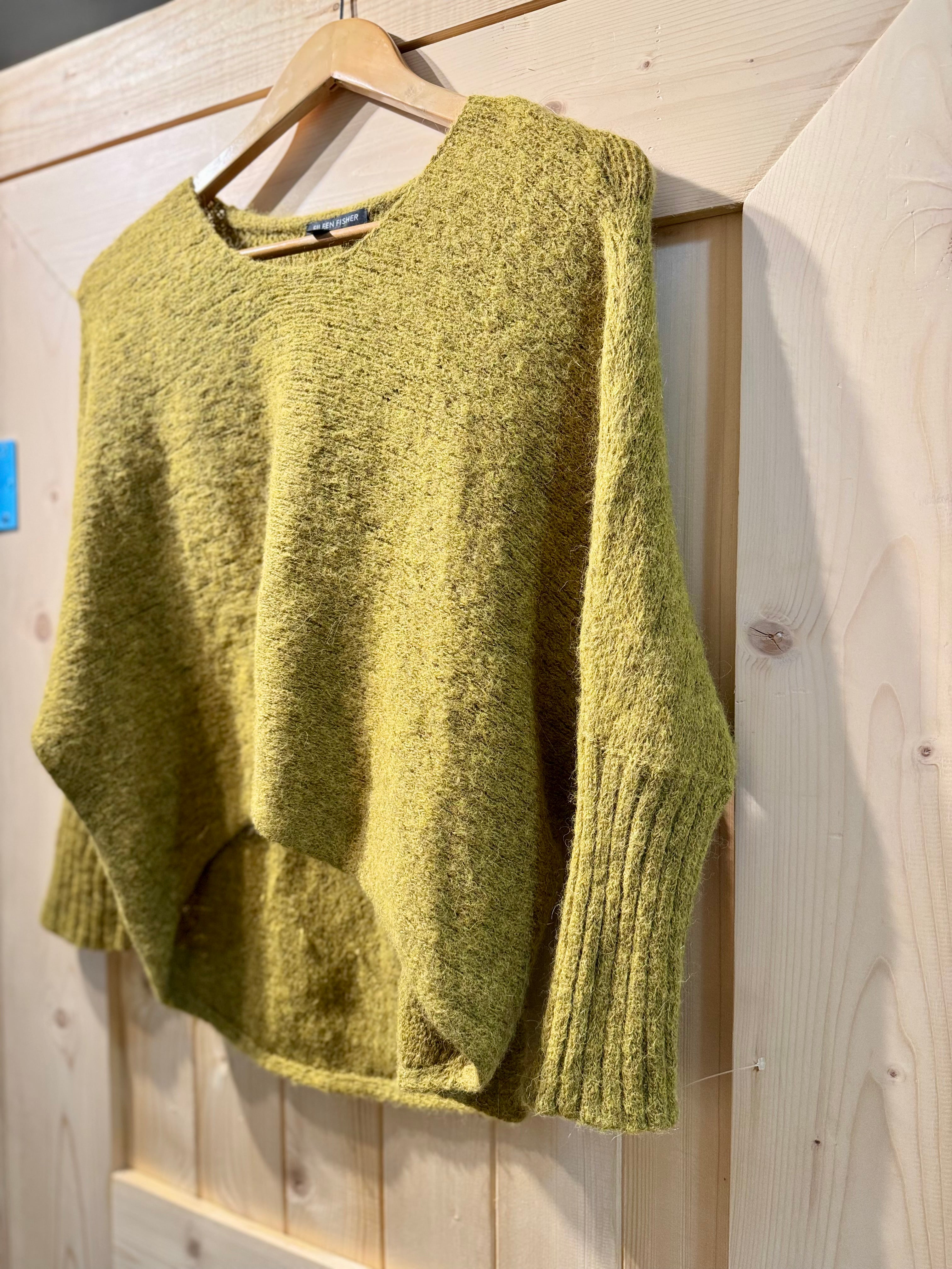 EILEEN FISHER SUPERFINE ALPACA SWEATER- Consigned with VARDO Vintage & Valuables vvvardo.ca