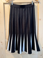 PREMISE Midi colour block TRUMPET MERMAID sweater knit SKIRT- Consigned with VARDO Vintage & Valuables vvvardo.ca