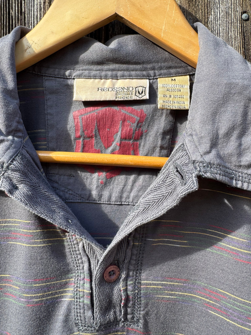 REDSAND GOLF SHIRT- Consigned with VARDO Vintage & Valuables vvvardo.ca