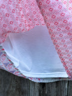 SOYA COCEPT Patterned Shier Blouse with attached Camisole - Consigned with VARDO Vintage & Valuables vvvardo.ca