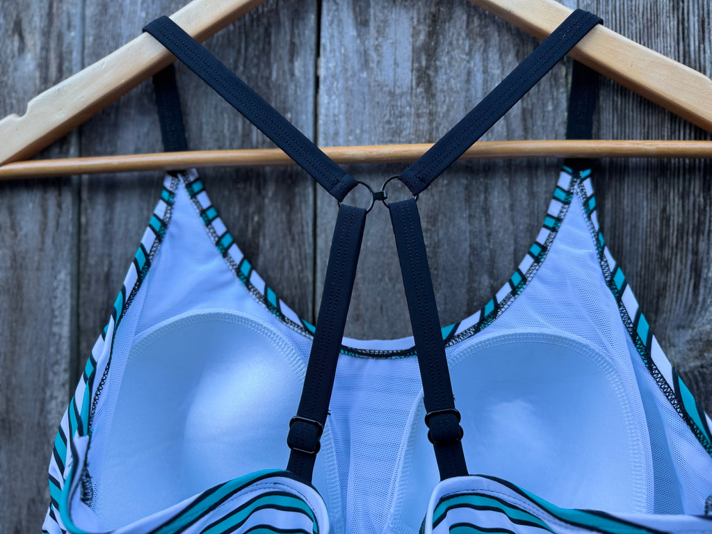 CHRISTINA TANKINI TOP - Consigned with VARDO Vintage & Valuables vvvardo.ca