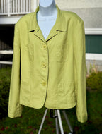 IRISH LINEN Blazer by TALBOTS - Consigned with VARDO Vintage & Valuables vvvardo.ca
