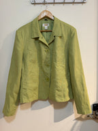 IRISH LINEN Blazer by TALBOTS - Consigned with VARDO Vintage & Valuables vvvardo.ca