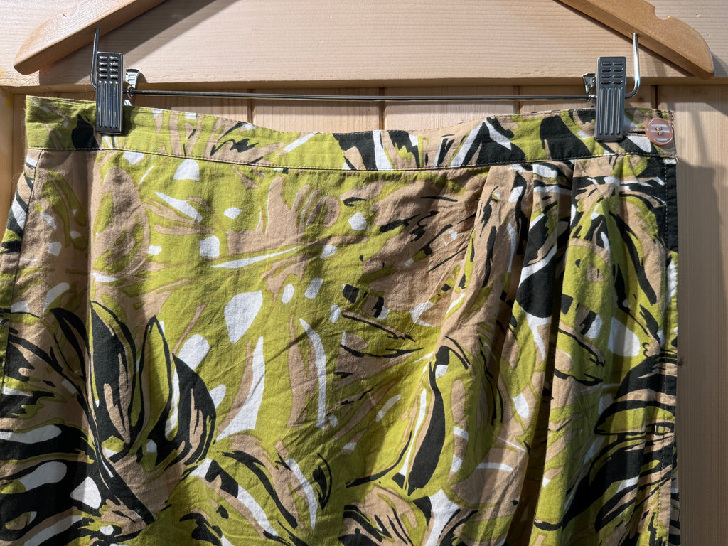 LONG TALL SALLY COTTON WRAP SKIRT- Consigned with VARDO Vintage & Valuables vvvardo.ca