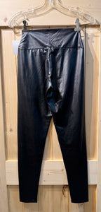 ANTISTAR FAUX LEATHER LEGGINGS- Consigned with VARDO Vintage & Valuables vvvardo.ca