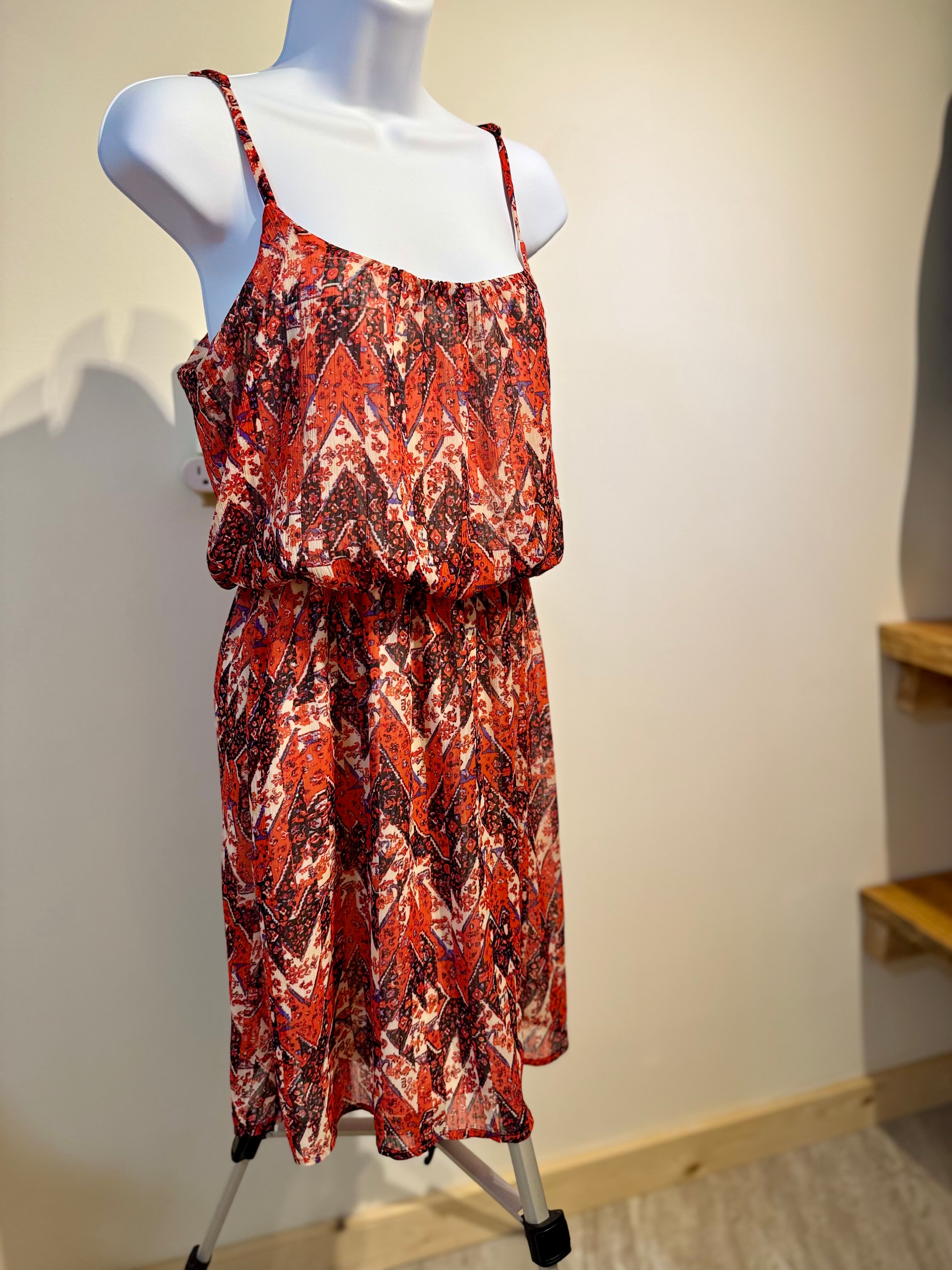 SPAGHETTI STRAP KISMET DRESS- Consigned with VARDO Vintage & Valuables vvvardo.ca