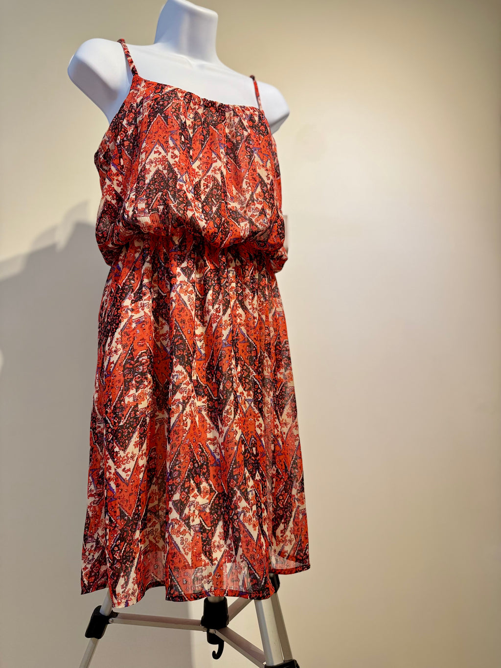 SPAGHETTI STRAP KISMET DRESS- Consigned with VARDO Vintage & Valuables vvvardo.ca