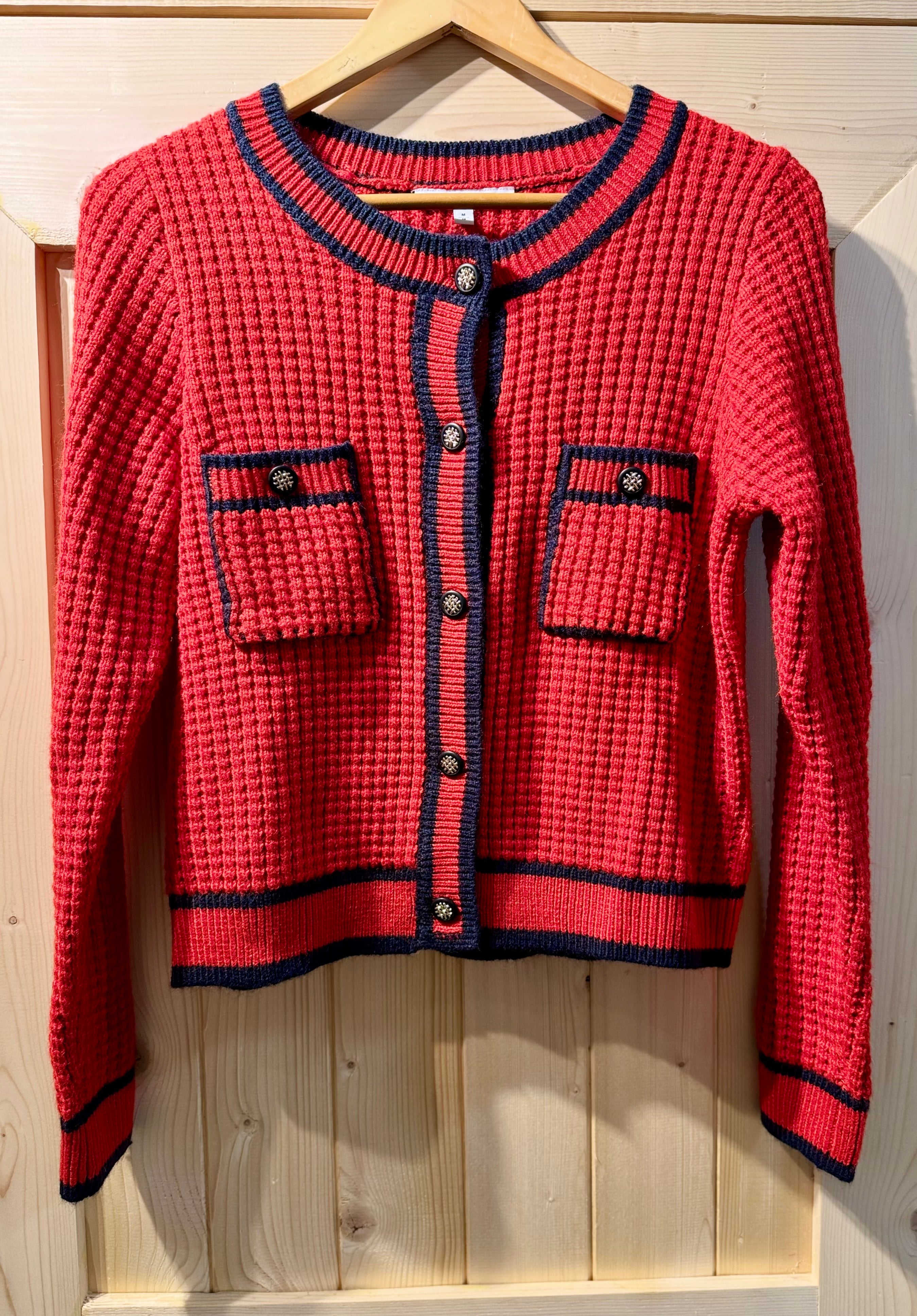 CLEO CARDIGAN SWEATER- Consigned with VARDO Vintage & Valuables vvvardo.ca