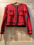 CLEO CARDIGAN SWEATER- Consigned with VARDO Vintage & Valuables vvvardo.ca