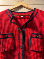 CLEO CARDIGAN SWEATER- Consigned with VARDO Vintage & Valuables vvvardo.ca