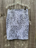STUDIO POINT ANIMAL PRINT skirt- Consigned with VARDO Vintage & Valuables vvvardo.ca