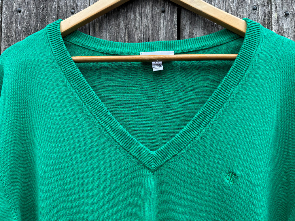 CALVIN KLEIN COTTON SWEATER- Consigned with VARDO Vintage & Valuables vvvardo.ca