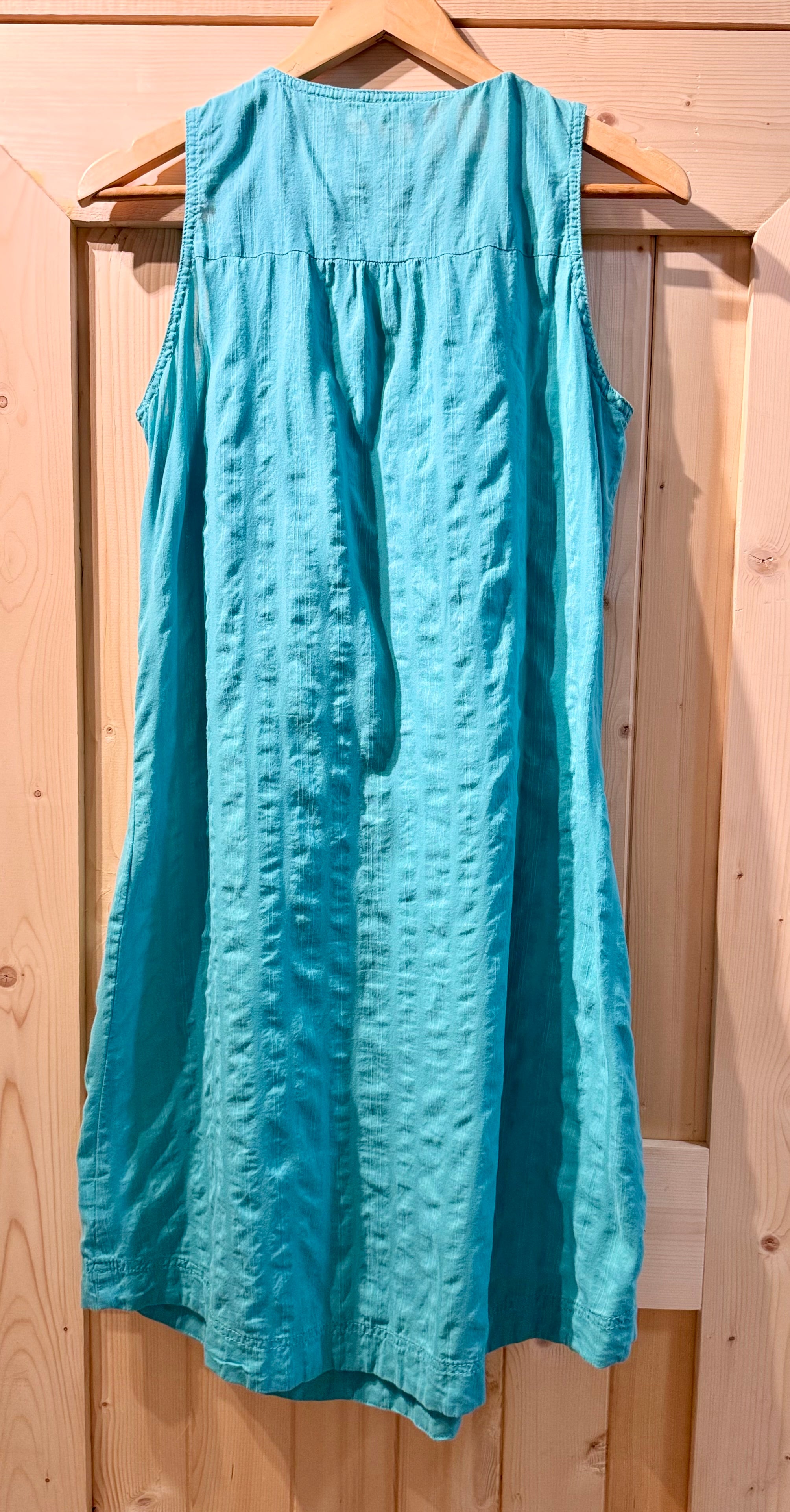 SANDWICH COTTON DRESS- Consigned with VARDO Vintage & Valuables vvvardo.ca