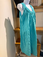 SANDWICH COTTON DRESS- Consigned with VARDO Vintage & Valuables vvvardo.ca