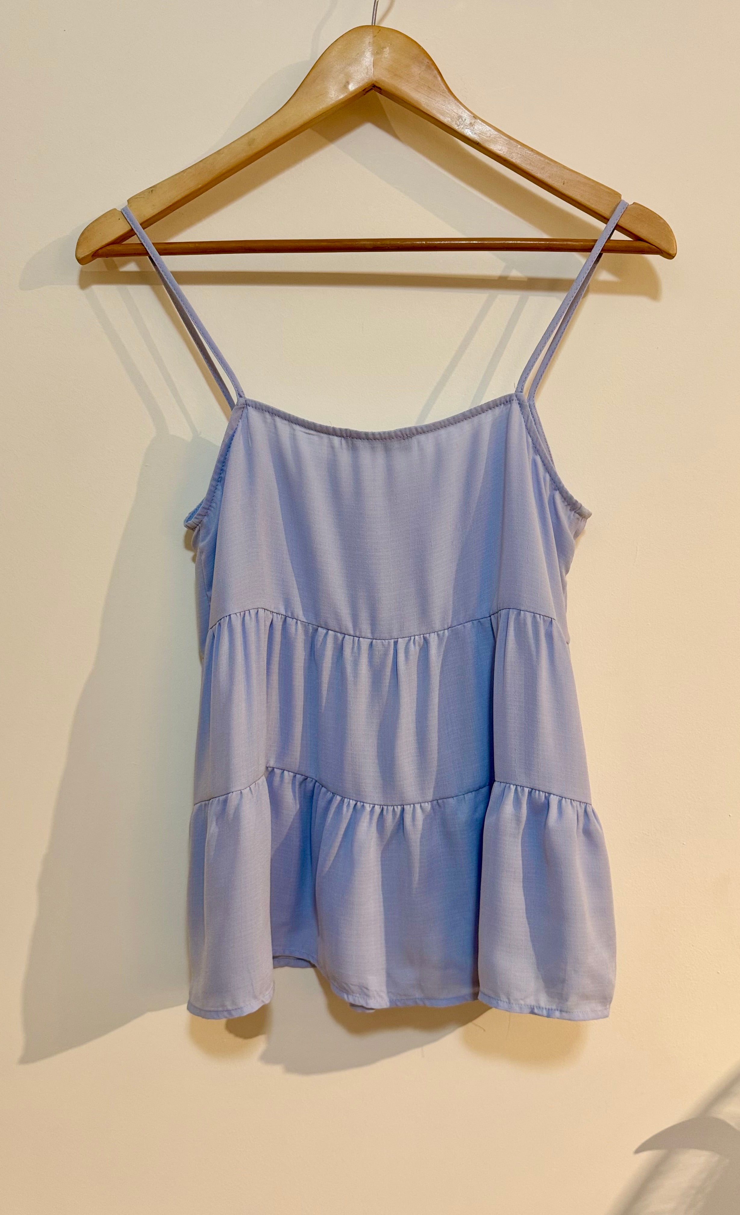 PAPER CRANE SPAGHETTI STRAP TOP- Consigned with VARDO Vintage & Valuables vvvardo.ca