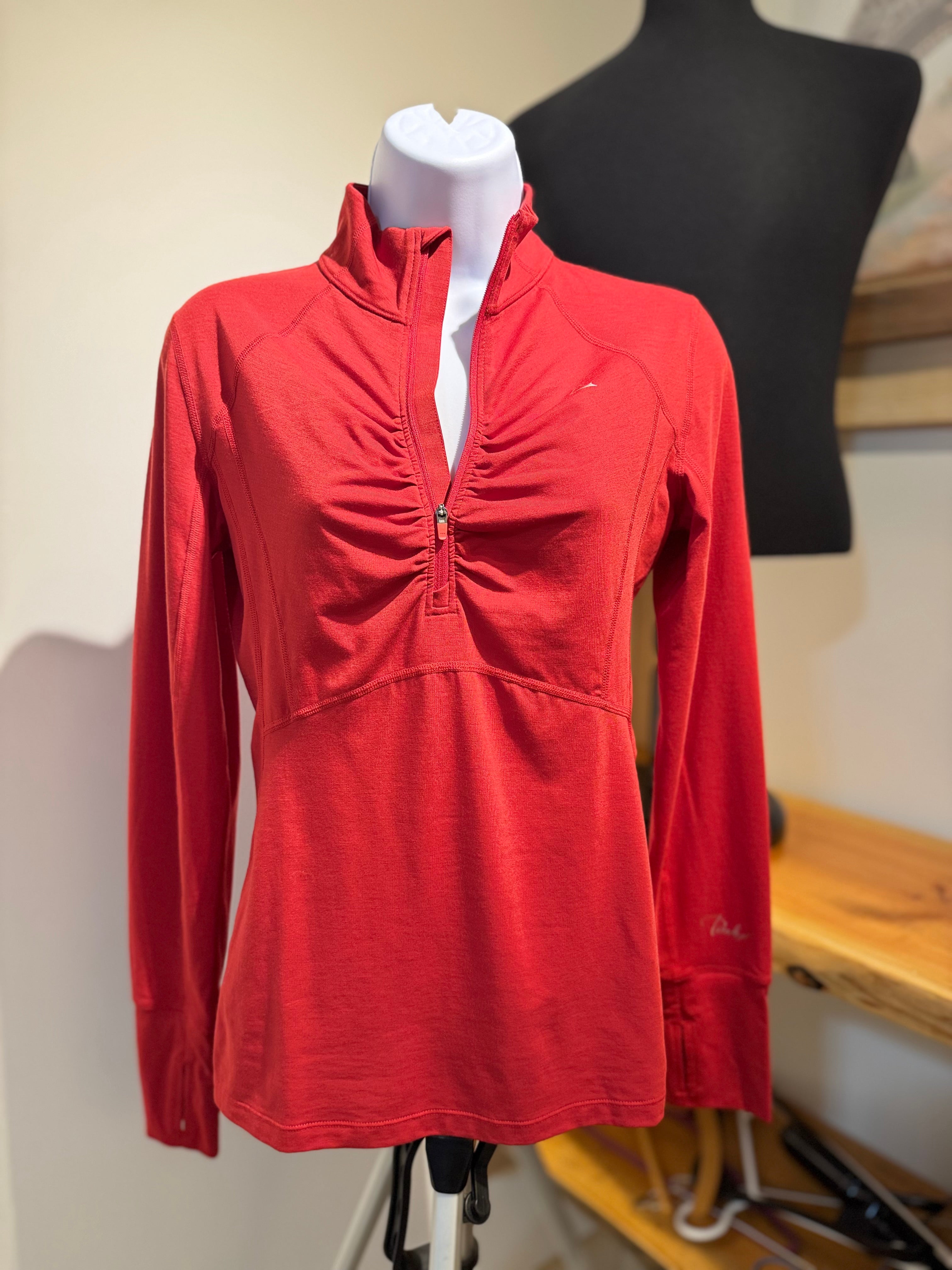 PARADOX DRIRELEASE MERINO BLEND LONG SLEEVE TOP- Consigned with VARDO Vintage & Valuables vvvardo.ca