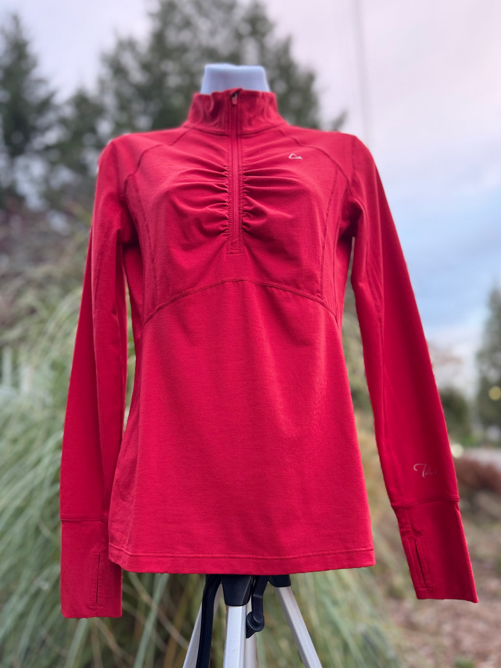 PARADOX DRIRELEASE MERINO BLEND LONG SLEEVE TOP- Consigned with VARDO Vintage & Valuables vvvardo.ca