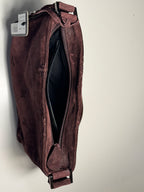 PLUM/PRUNE COLOUR GUESS HANDBAG - Consigned with VARDO Vintage & Valuables vvvardo.ca