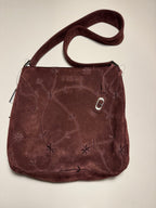 PLUM/PRUNE COLOUR GUESS HANDBAG - Consigned with VARDO Vintage & Valuables vvvardo.ca