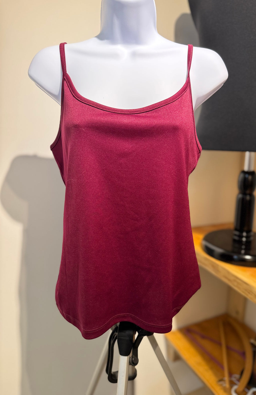 INC INTERNATIONAL CONCEPTS PETITE PLUM CAMISOLE - Consigned with VARDO Vintage & Valuables vvvardo.ca