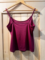 INC INTERNATIONAL CONCEPTS PETITE PLUM CAMISOLE - Consigned with VARDO Vintage & Valuables vvvardo.ca