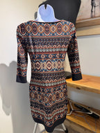 ATMOSPHERE 3/4 SLEEVE DRESS- Consigned with VARDO Vintage & Valuables vvvardo.ca