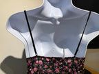 UK2LA Rayon spaghetti strap top- Consigned with VARDO Vintage & Valuables vvvardo.ca