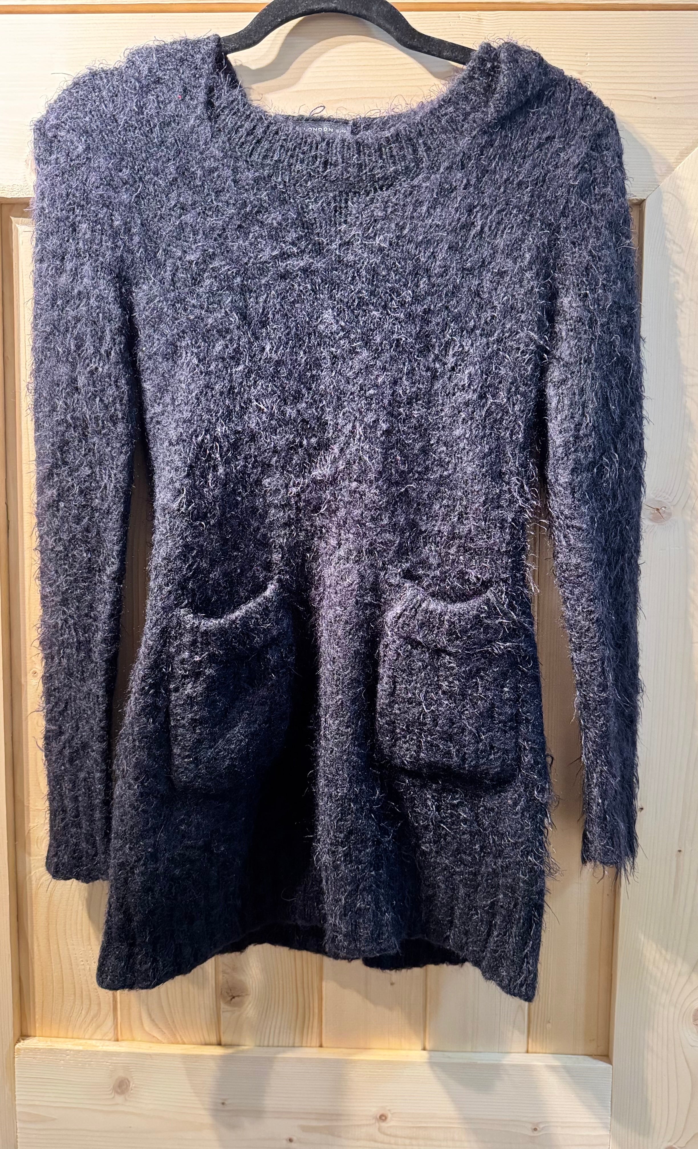 QED LONDON DOODED SWEATER- Consigned with VARDO Vintage & Valuables vvvardo.ca