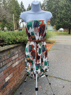 MITT0 HIGH-LOW BELTED DRESS- Consigned with VARDO Vintage & Valuables vvvardo.ca