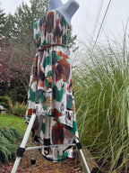 MITT0 HIGH-LOW BELTED DRESS- Consigned with VARDO Vintage & Valuables vvvardo.ca