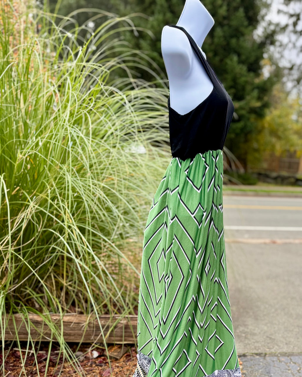 CHAI MAXI DRESS- Consigned with VARDO Vintage & Valuables vvvardo.ca