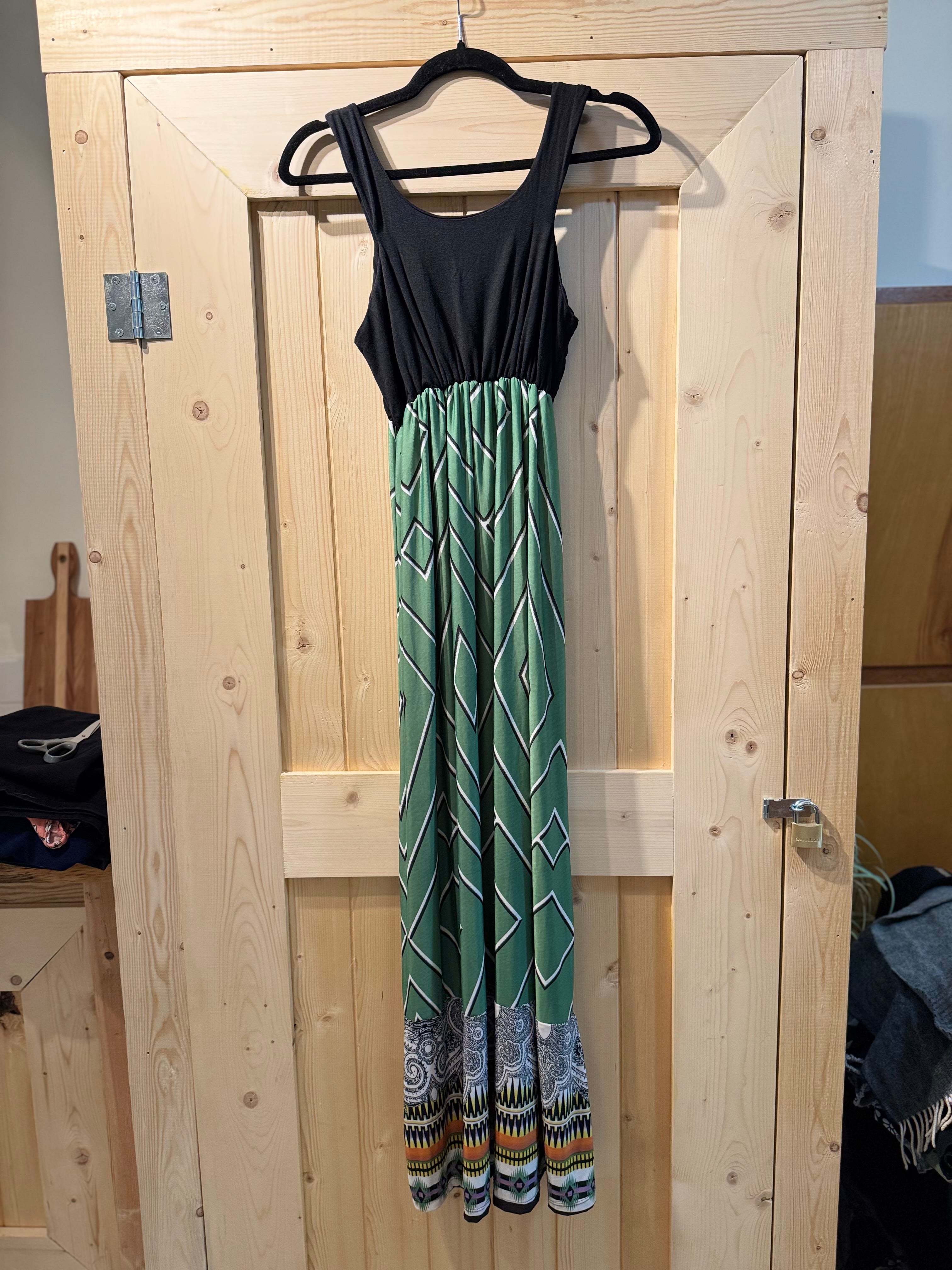 CHAI MAXI DRESS- Consigned with VARDO Vintage & Valuables vvvardo.ca