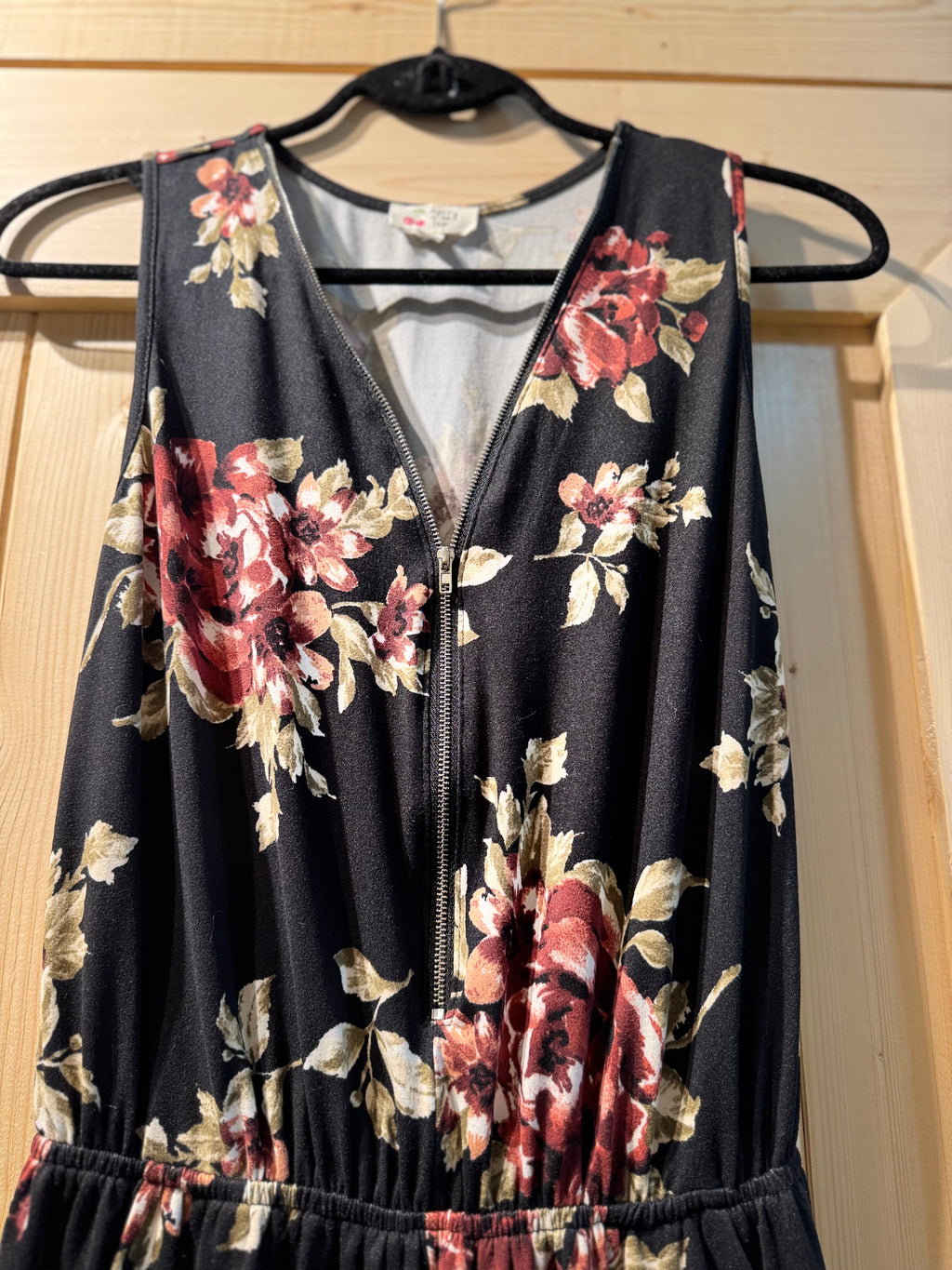 CHERRY ON TOP JUMPSUIT- Consigned with VARDO Vintage & Valuables vvvardo.ca