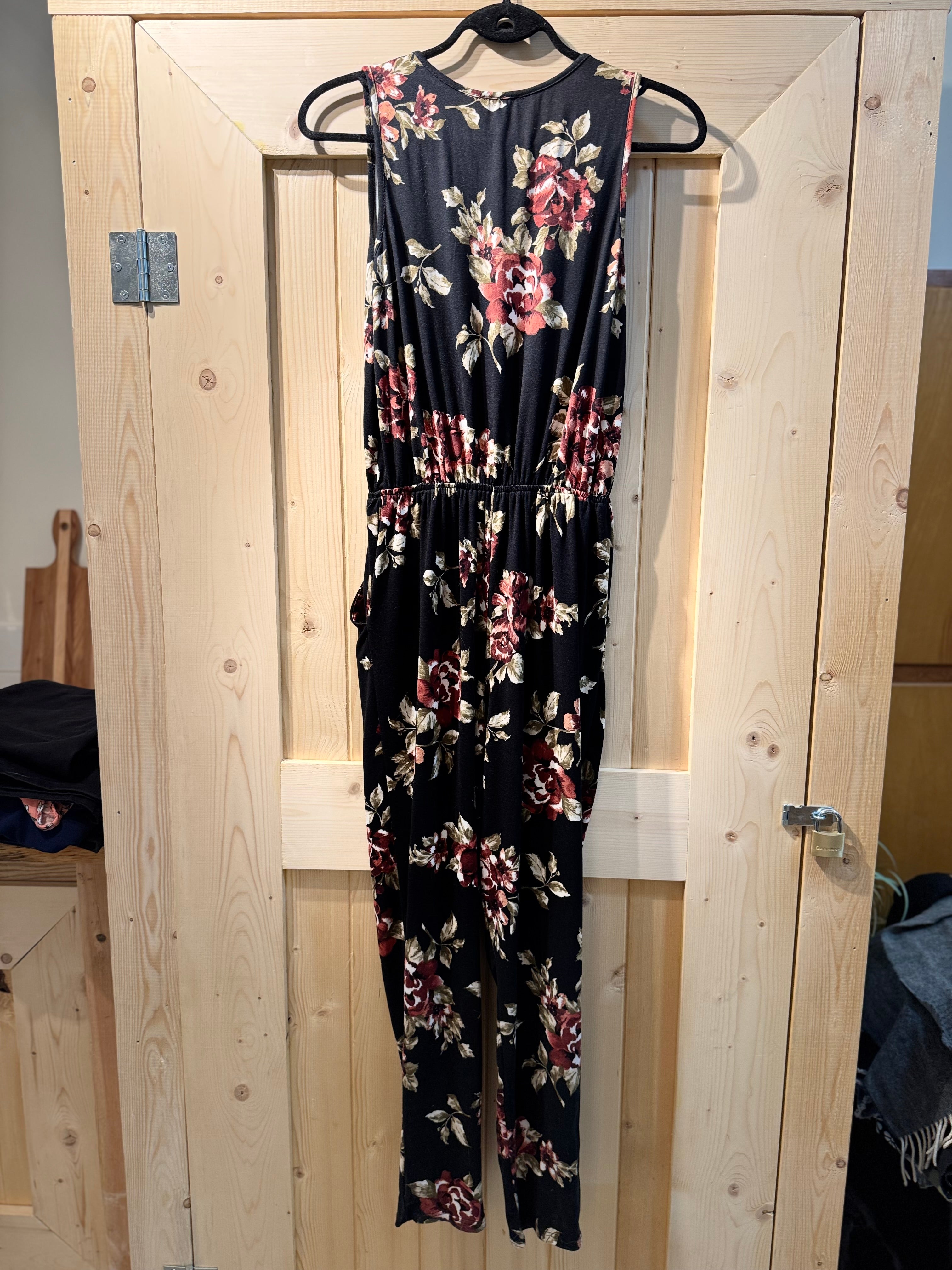 CHERRY ON TOP JUMPSUIT- Consigned with VARDO Vintage & Valuables vvvardo.ca