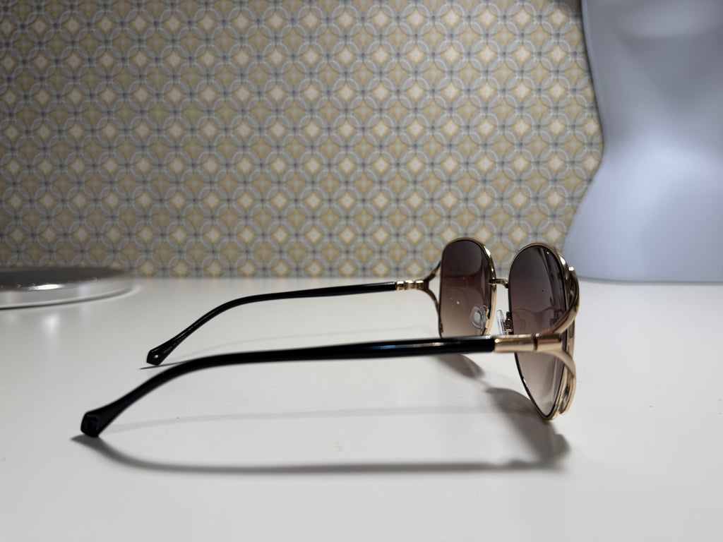 RETRO OVERSIZED SUNGLASSES - Consigned with VARDO Vintage & Valuables vvvardo.ca