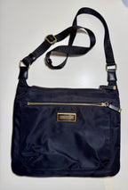 BLACK & GOLD CALVIN KLEIN HANDBAG - Consigned with VARDO Vintage & Valuables vvvardo.ca