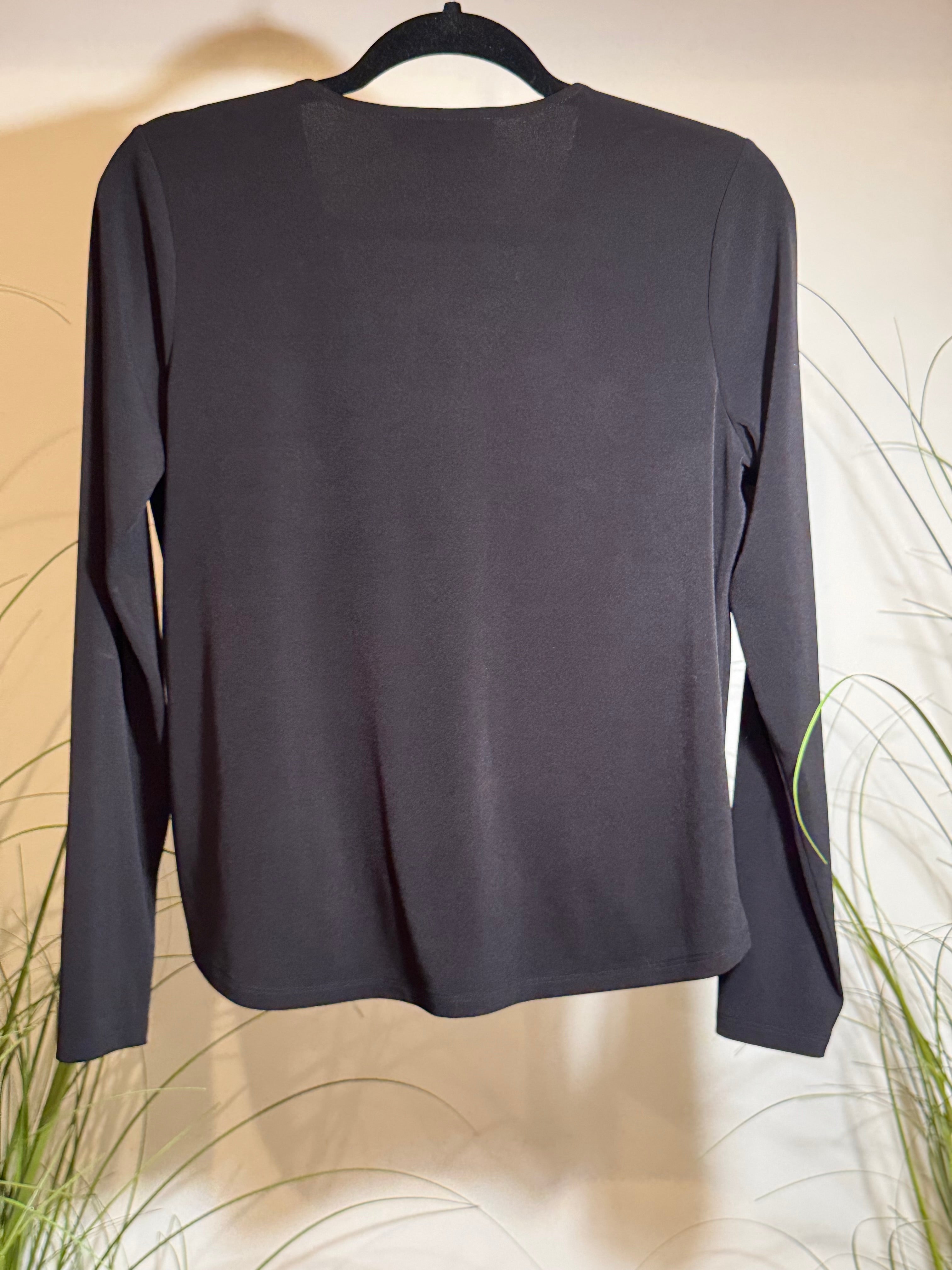 MICHAEL KORS blouse with gold tone hardware - Consigned with VARDO Vintage & Valuables vvvardo.ca