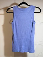 SEA SALT RIBBED TANK TOP - Consigned with VARDO Vintage & Valuables vvvardo.ca