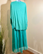 M MADE IN ITALY SILK/VISCOSE SET - Consigned with VARDO Vintage & Valuables vvvardo.ca