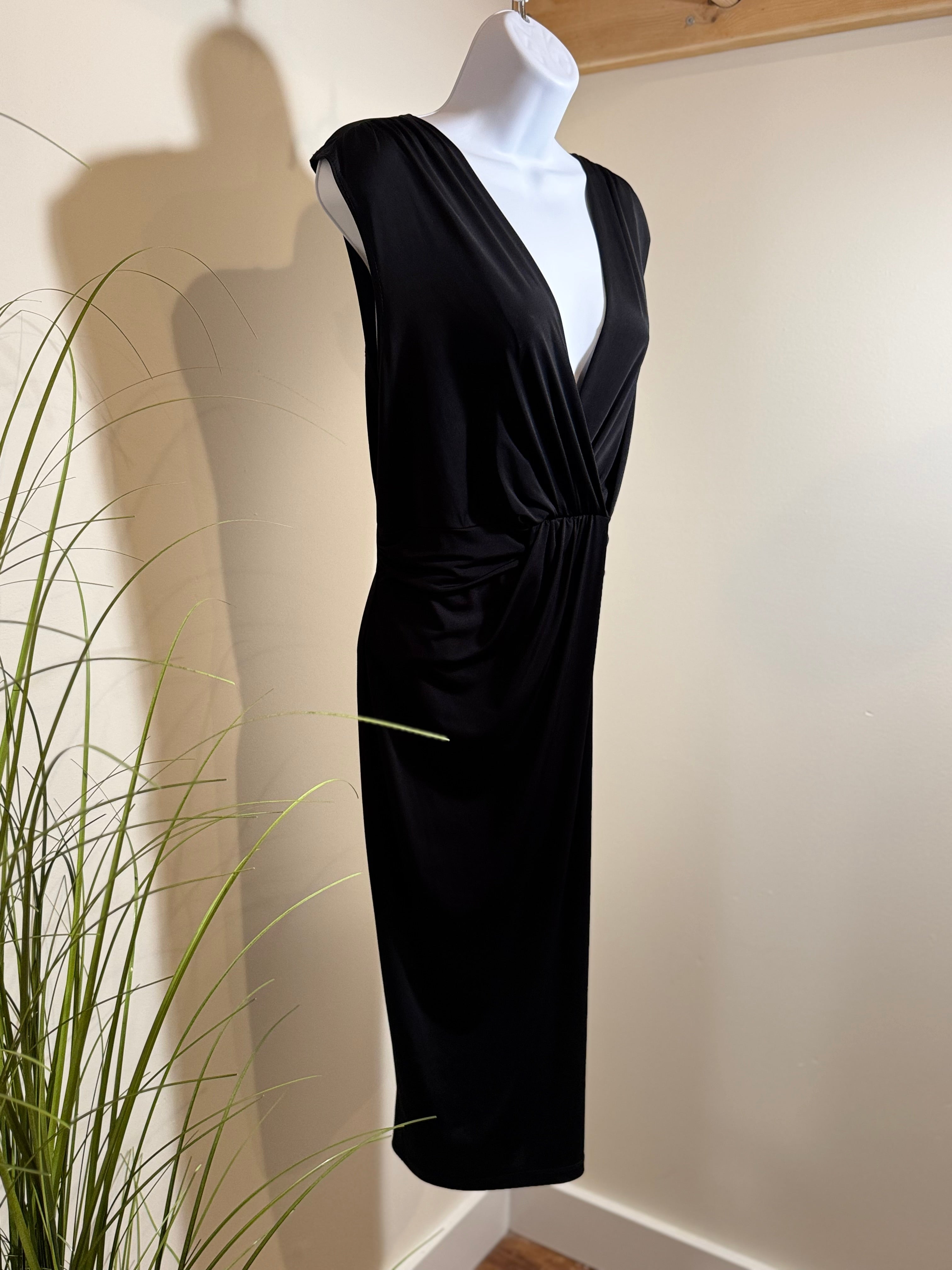 Vintage Lori M Collection Black Dress - Consigned with VARDO Vintage & Valuables vvvardo.ca