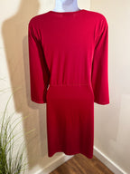 PAPILLON RED Dress - Consigned with VARDO Vintage & Valuables vvvardo.ca
