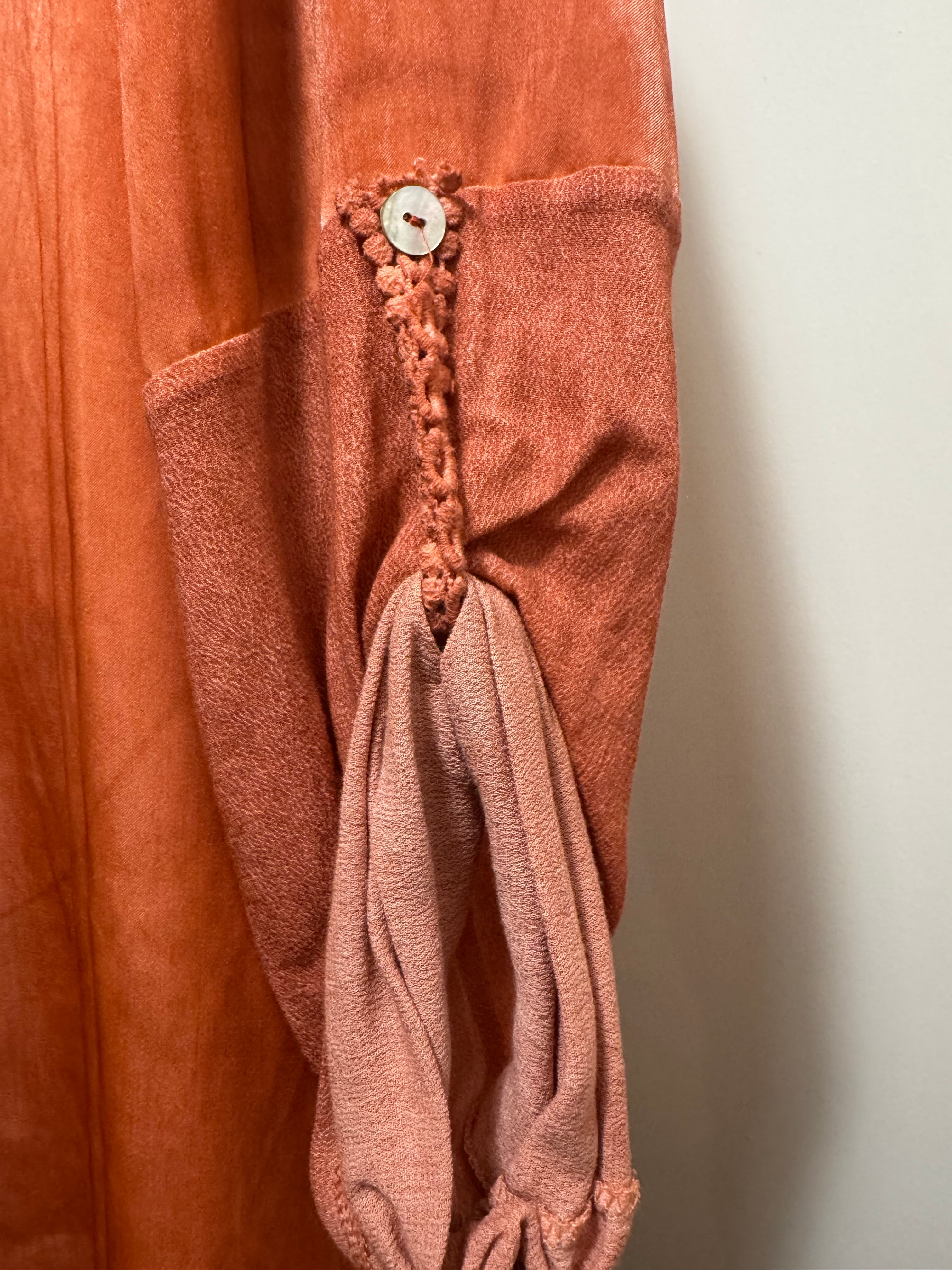 PAPA VANCOUVER STUDDED TUNIC TOP- Consigned with VARDO Vintage & Valuables vvvardo.ca