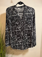 KISMET LONG SLEEVE BLOUSE - Consigned with VARDO Vintage & Valuables vvvardo.ca