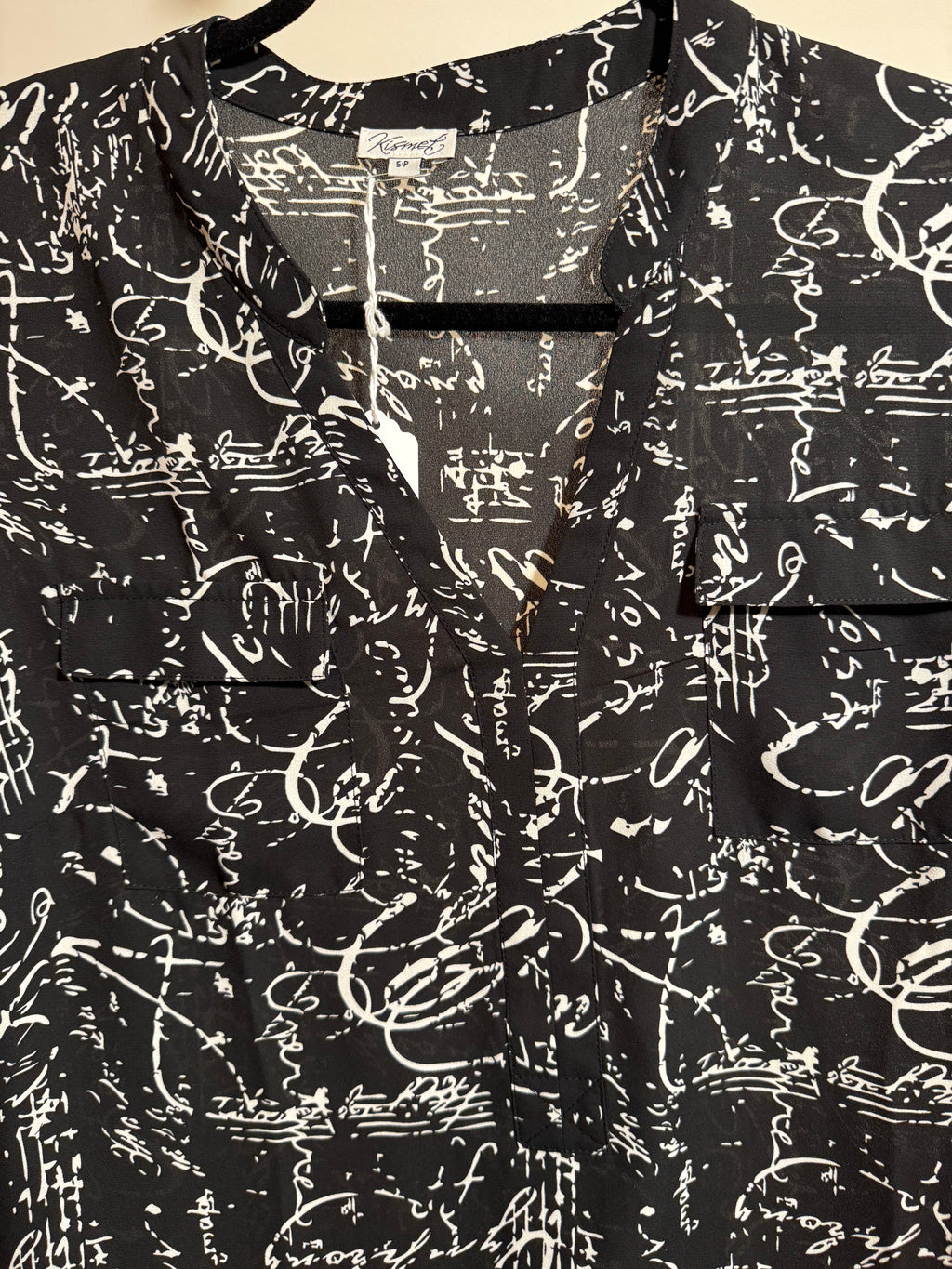 KISMET LONG SLEEVE BLOUSE - Consigned with VARDO Vintage & Valuables vvvardo.ca