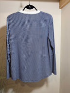 JONES LONG SLEEVE TUNIC TOP- Consigned with VARDO Vintage & Valuables vvvardo.ca