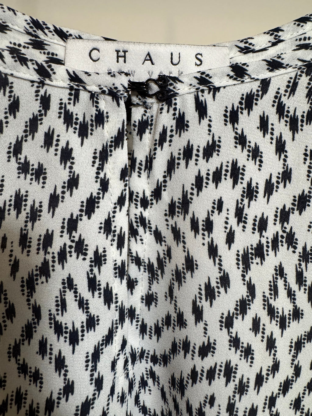 Chaus Long Sleeve Front Tie BLOUSE - Consigned with VARDO Vintage & Valuables vvvardo.ca